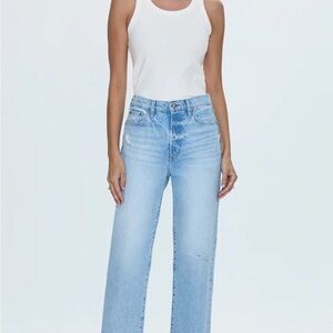Pistola CASSIE SUPER HIGH RISE STRAIGHT JEAN - LEISURE VINTAGE(color)
